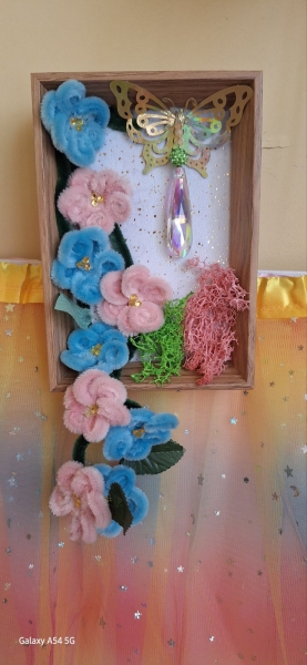 Картина Цветен водопад 1