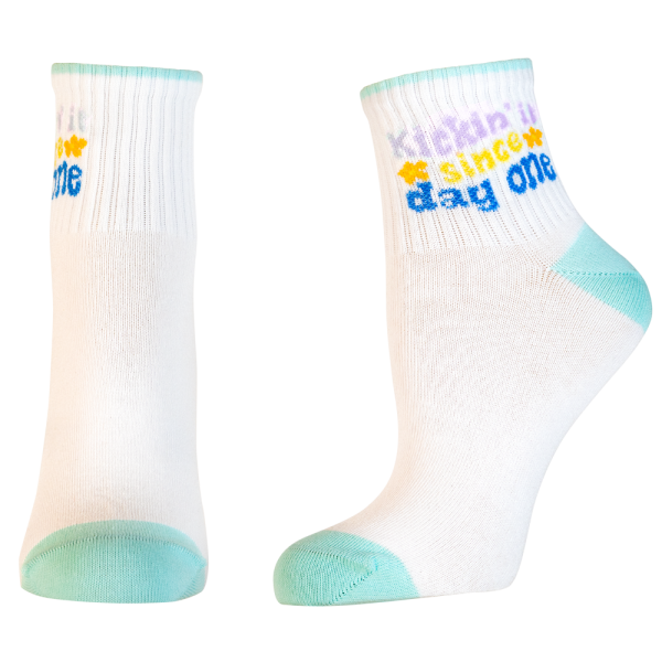Памучни чорапи College Agiva Happy Foottopia Kickin&rsquo; it since day one