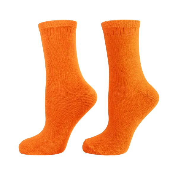 Бамбукови чорапи в оранжев цвят